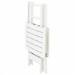 Acquista Tavolo da Giardino Bianco 79x72x70 cm Plastica con riferimento GHV-48790 della ditta GARDENHOME