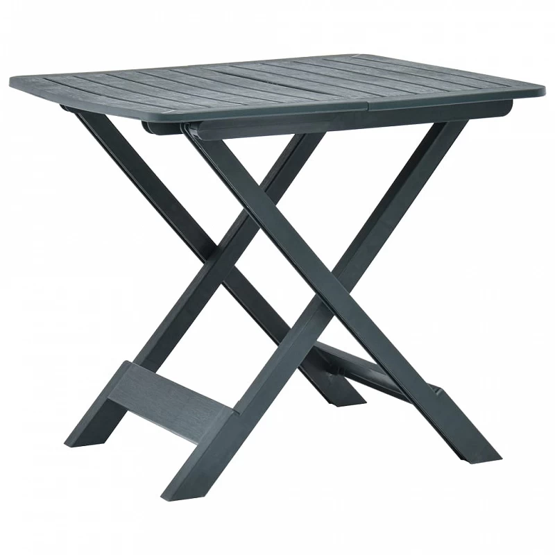 Acquista Tavolo da Giardino Pieghevole Verde 79x72x70 cm in Plastica con riferimento GHV-48791 della ditta GARDENHOME