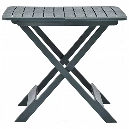 Acquista Tavolo da Giardino Pieghevole Verde 79x72x70 cm in Plastica con riferimento GHV-48791 della ditta GARDENHOME