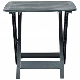 Acquista Tavolo da Giardino Pieghevole Verde 79x72x70 cm in Plastica con riferimento GHV-48791 della ditta GARDENHOME