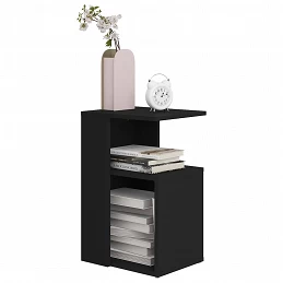 Acquista Tavolino Nero 36x30x56 cm in Truciolato con riferimento GHV-802994 della ditta GARDENHOME