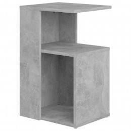 Acquista Tavolino Grigio Cemento 36x30x56 cm in Truciolato con riferimento GHV-802997 della ditta GARDENHOME