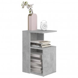 Acquista Tavolino Grigio Cemento 36x30x56 cm in Truciolato con riferimento GHV-802997 della ditta GARDENHOME