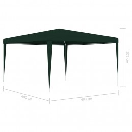 Acquista Gazebo Professionale 4x4 m Verde 90 g/m² con riferimento GHV-48513 della ditta GARDENHOME