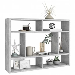 Acquista Scaffale a Parete Grigio Cemento 75x16x55 cm in Truciolato con riferimento GHV-803006 della ditta GARDENHOME