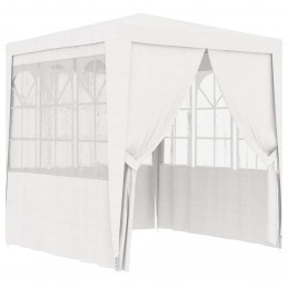 Acquista Gazebo Professionale con Pareti 2,5x2,5 m Bianco 90 g/m² con riferimento GHV-48518 della ditta GARDENHOME