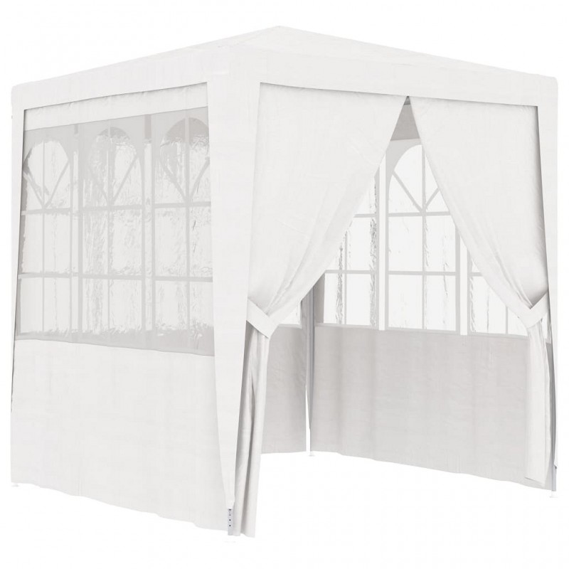 Acquista Gazebo Professionale con Pareti 2,5x2,5 m Bianco 90 g/m² con riferimento GHV-48518 della ditta GARDENHOME