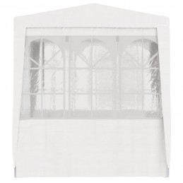 Acquista Gazebo Professionale con Pareti 2,5x2,5 m Bianco 90 g/m² con riferimento GHV-48518 della ditta GARDENHOME