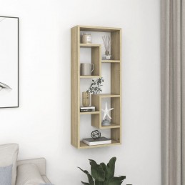 Acquista Scaffale a Parete Rovere Sonoma 36x16x90 cm in Truciolato con riferimento GHV-803014 della ditta GARDENHOME