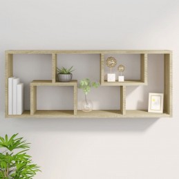 Acquista Scaffale a Parete Rovere Sonoma 36x16x90 cm in Truciolato con riferimento GHV-803014 della ditta GARDENHOME