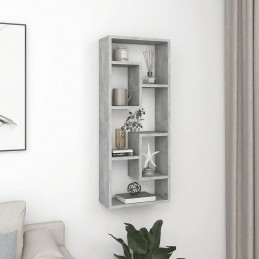 Acquista Scaffale a Parete Grigio Cemento 36x16x90 cm in Truciolato con riferimento GHV-803015 della ditta GARDENHOME