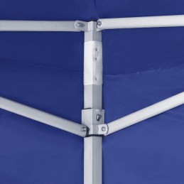 Acquista Gazebo Pieghevole Professionale 2 Pareti 2x2m Acciaio Blu con riferimento GHV-48878 della ditta GARDENHOME