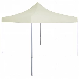 Acquista Gazebo Professionale Pieghevole 2x2 m in Acciaio Crema con riferimento GHV-48880 della ditta GARDENHOME