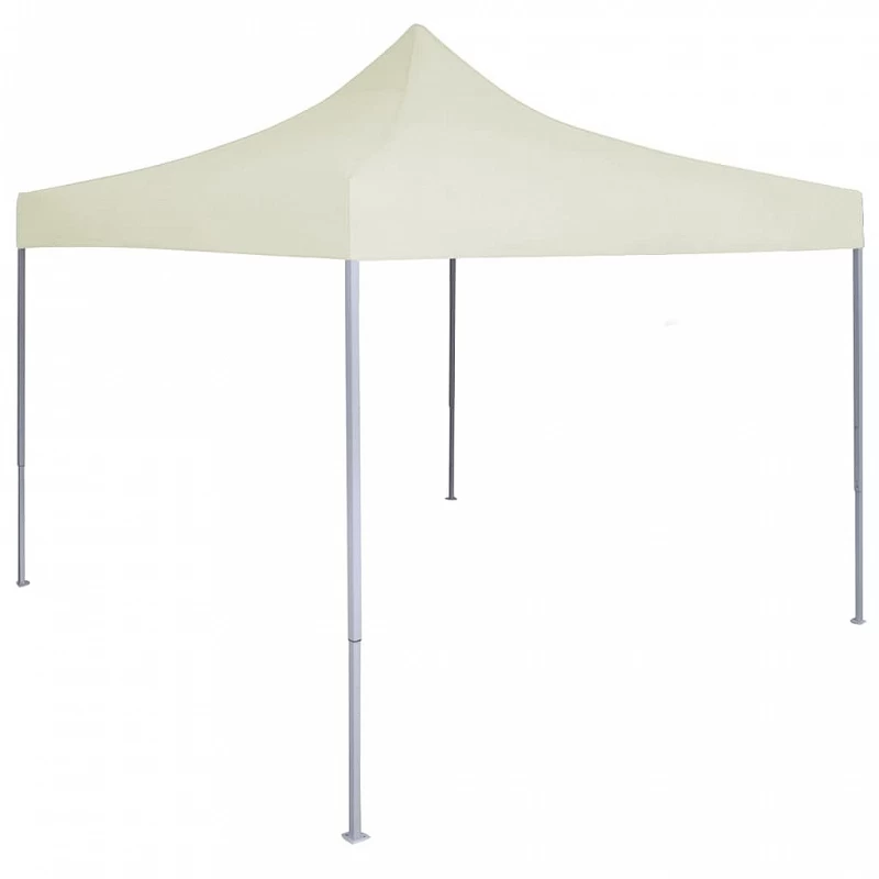 Acquista Gazebo Professionale Pieghevole 2x2 m in Acciaio Crema con riferimento GHV-48880 della ditta GARDENHOME