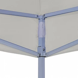 Acquista Gazebo Professionale Pieghevole 2x2 m in Acciaio Crema con riferimento GHV-48880 della ditta GARDENHOME