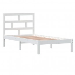 Acquista Giroletto Bianco in Legno Massello 90x190 cm 3FT Single con riferimento GHV-3101184 della ditta GARDENHOME