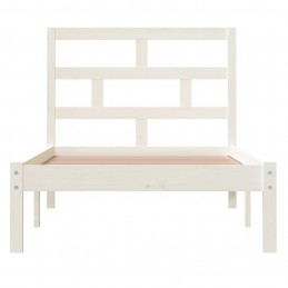 Acquista Giroletto Bianco in Legno Massello 90x190 cm 3FT Single con riferimento GHV-3101184 della ditta GARDENHOME