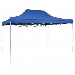 Acquista Gazebo Professionale Pieghevole 3x4m Acciaio Blu con riferimento GHV-48889 della ditta GARDENHOME