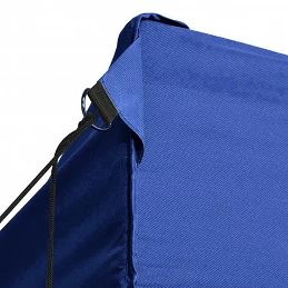 Acquista Gazebo Professionale Pieghevole con 3 Pareti 3x4m Acciaio Blu con riferimento GHV-48890 della ditta GARDENHOME