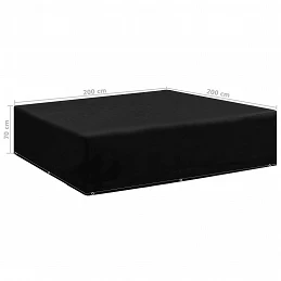 Acquista Copertura per Mobili da Giardino con 8 Occhielli 200x200x70 cm con riferimento GHV-48632 della ditta GARDENHOME