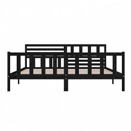 Acquista Giroletto Nero in Legno Massello 200x200 cm con riferimento GHV-3101177 della ditta GARDENHOME