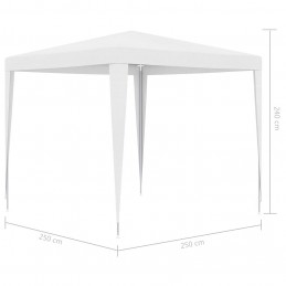 Acquista Tendone per Feste 2,5x2,5 m Bianco con riferimento GHV-48497 della ditta GARDENHOME