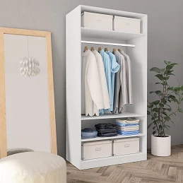 Acquista Armadio Rovere Marrone 90x50x200 cm in Legno Multistrato con riferimento GHV-800225 della ditta GARDENHOME