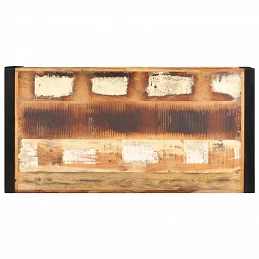 Acquista Tavolino da Salotto in Legno Massello di Recupero 120x60x40 cm con riferimento GHV-329245 della ditta GARDENHOME