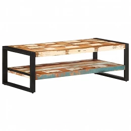 Acquista Tavolino da Salotto in Legno Massello di Recupero 120x60x40 cm con riferimento GHV-329245 della ditta GARDENHOME