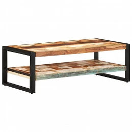 Acquista Tavolino da Salotto in Legno Massello di Recupero 120x60x40 cm con riferimento GHV-329245 della ditta GARDENHOME