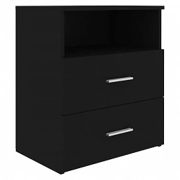 Acquista Comodino Nero 50x32x60 cm con riferimento GHV-803274 della ditta GARDENHOME