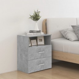 Acquista Comodini 2 pz Grigio Cemento 50x32x60cm con riferimento GHV-803281 della ditta GARDENHOME