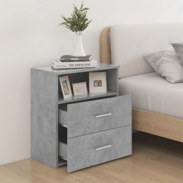 Acquista Comodini 2 pz Grigio Cemento 50x32x60cm con riferimento GHV-803281 della ditta GARDENHOME