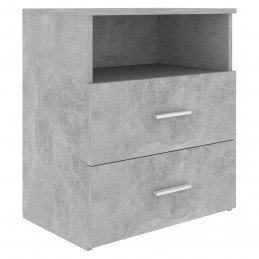 Acquista Comodini 2 pz Grigio Cemento 50x32x60cm con riferimento GHV-803281 della ditta GARDENHOME