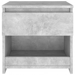 Acquista Comodino Grigio Cemento 40x30x39 cm in Truciolato con riferimento GHV-803451 della ditta GARDENHOME