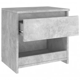 Acquista Comodino Grigio Cemento 40x30x39 cm in Truciolato con riferimento GHV-803451 della ditta GARDENHOME