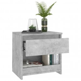 Acquista Comodini 2 pz Grigio Cemento 40x30x39 cm in Truciolato con riferimento GHV-803452 della ditta GARDENHOME
