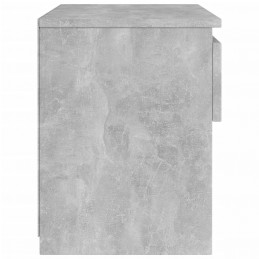Acquista Comodini 2 pz Grigio Cemento 40x30x39 cm in Truciolato con riferimento GHV-803452 della ditta GARDENHOME