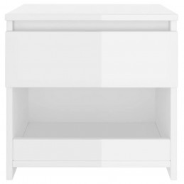 Acquista Comodini 2 pz Bianco Lucido 40x30x39 cm in Truciolato con riferimento GHV-803456 della ditta GARDENHOME