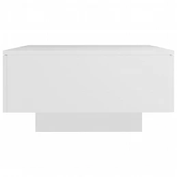 Acquista Tavolino da Salotto Bianco 90x60x31 cm in Legno Multistrato con riferimento GHV-804175 della ditta GARDENHOME