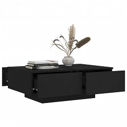 Acquista Tavolino da Salotto Nero 90x60x31 cm in Truciolato con riferimento GHV-804176 della ditta GARDENHOME