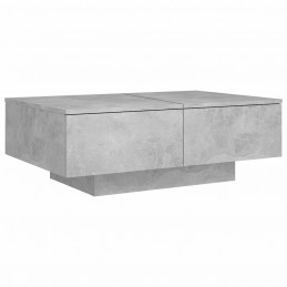 Acquista Tavolino da Salotto Grigio 90x60x31 cm in Truciolato con riferimento GHV-804179 della ditta GARDENHOME