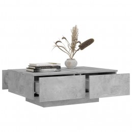 Acquista Tavolino da Salotto Grigio 90x60x31 cm in Truciolato con riferimento GHV-804179 della ditta GARDENHOME