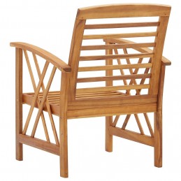 Acquista Sedie da Giardino 2 pz in Legno Massello d'Acacia con riferimento GHV-310266 della ditta GARDENHOME