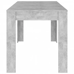 Acquista Tavolo da Pranzo Grigio Cemento 140x74,5x76 cm in Truciolato con riferimento GHV-804206 della ditta GARDENHOME