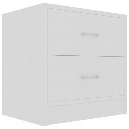 Acquista Comodino Bianco 40x30x40 cm Legno Ingegnerizzato con riferimento GHV-801035 della ditta GARDENHOME
