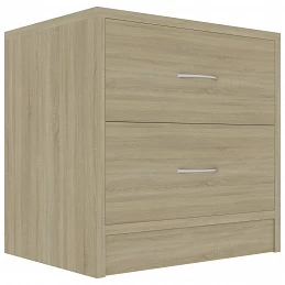 Acquista Comodino Rovere Sonoma 40x30x40 cm in Truciolato con riferimento GHV-801041 della ditta GARDENHOME