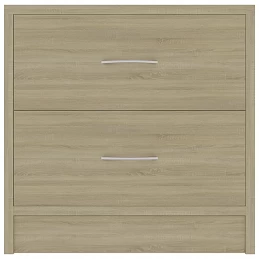 Acquista Comodino Rovere Sonoma 40x30x40 cm in Truciolato con riferimento GHV-801041 della ditta GARDENHOME