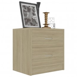 Acquista Comodini Rovere Sonoma 2 pz 40x30x40 cm in Truciolato con riferimento GHV-801042 della ditta GARDENHOME