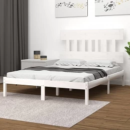 Acquista Giroletto Bianco in Legno Massello 160x200 cm con riferimento GHV-3104749 della ditta GARDENHOME
